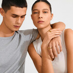 Pilgrim Phase Bague Recyclé - Gold Plated