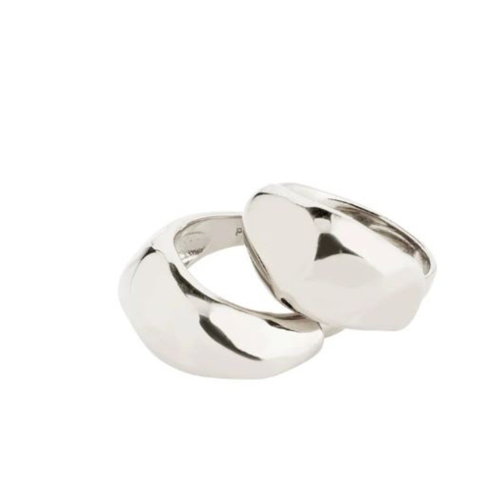 Pilgrim Dune Rings Recycled - Silver Plated
