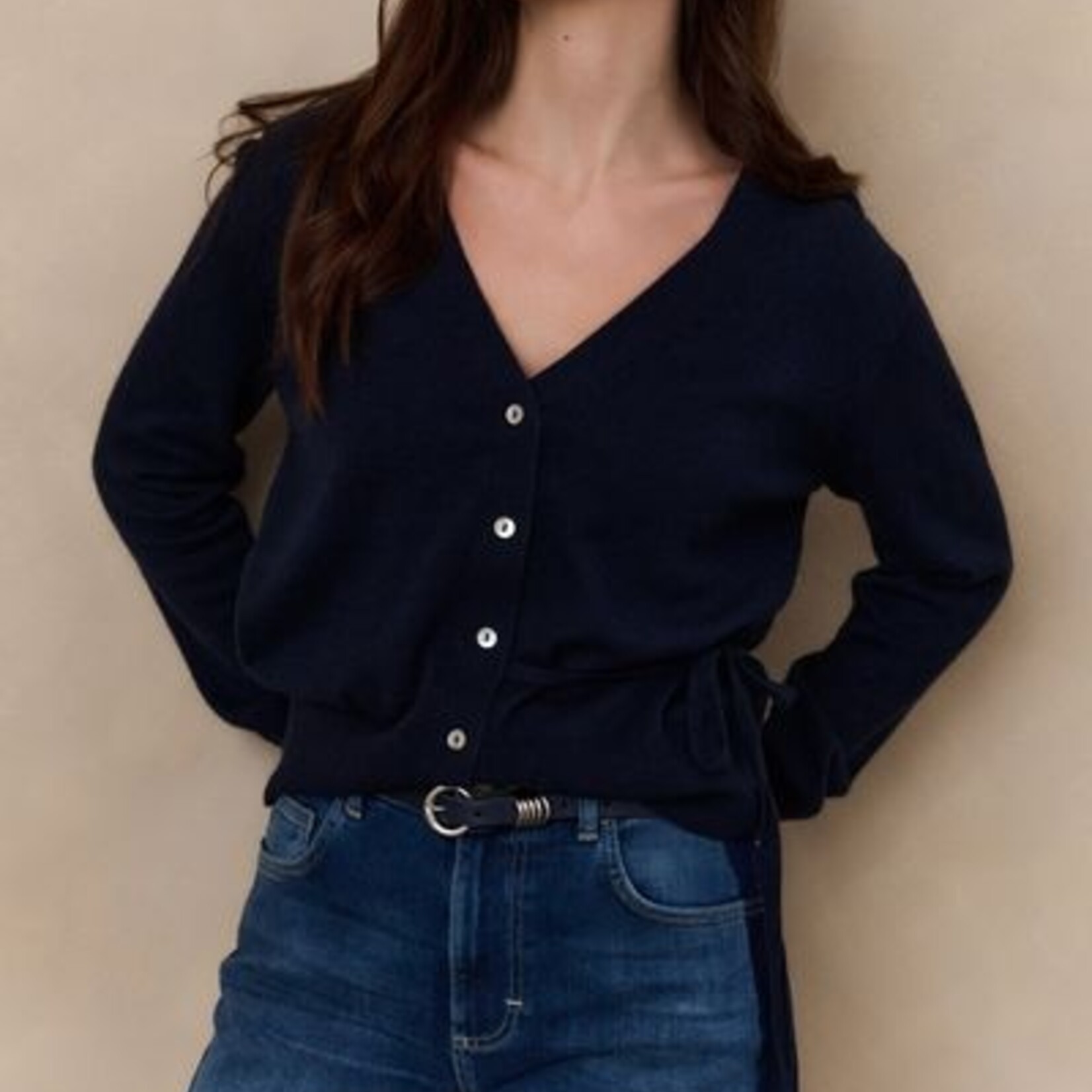 Yaya Cardigan à bretelles - Inkwell Blue