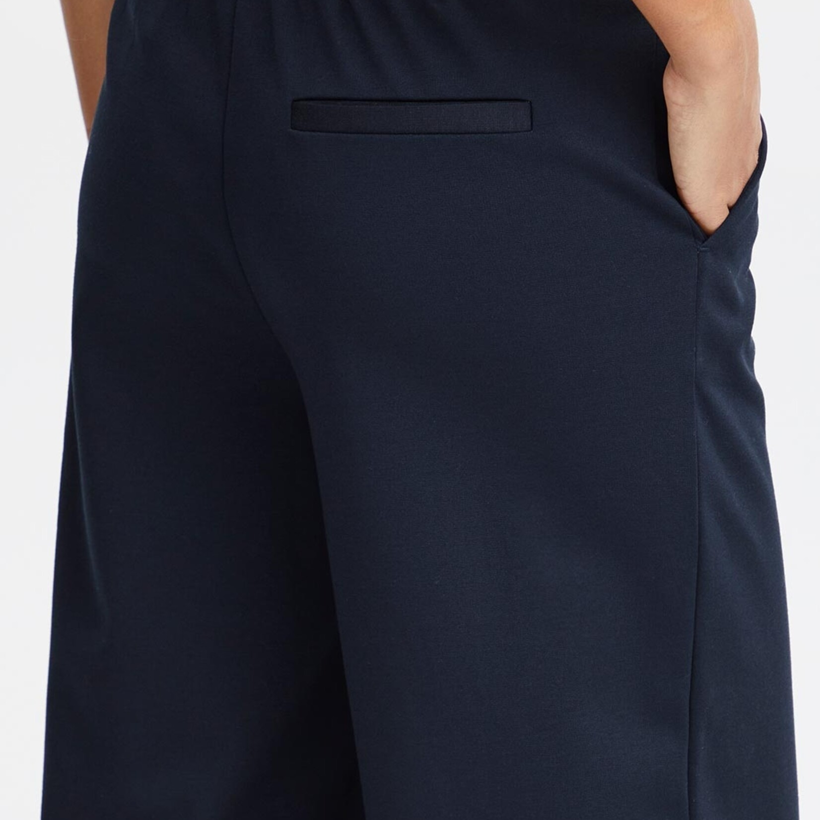 Ichi Pantalon Kate Jambe Large - Total Eclipse