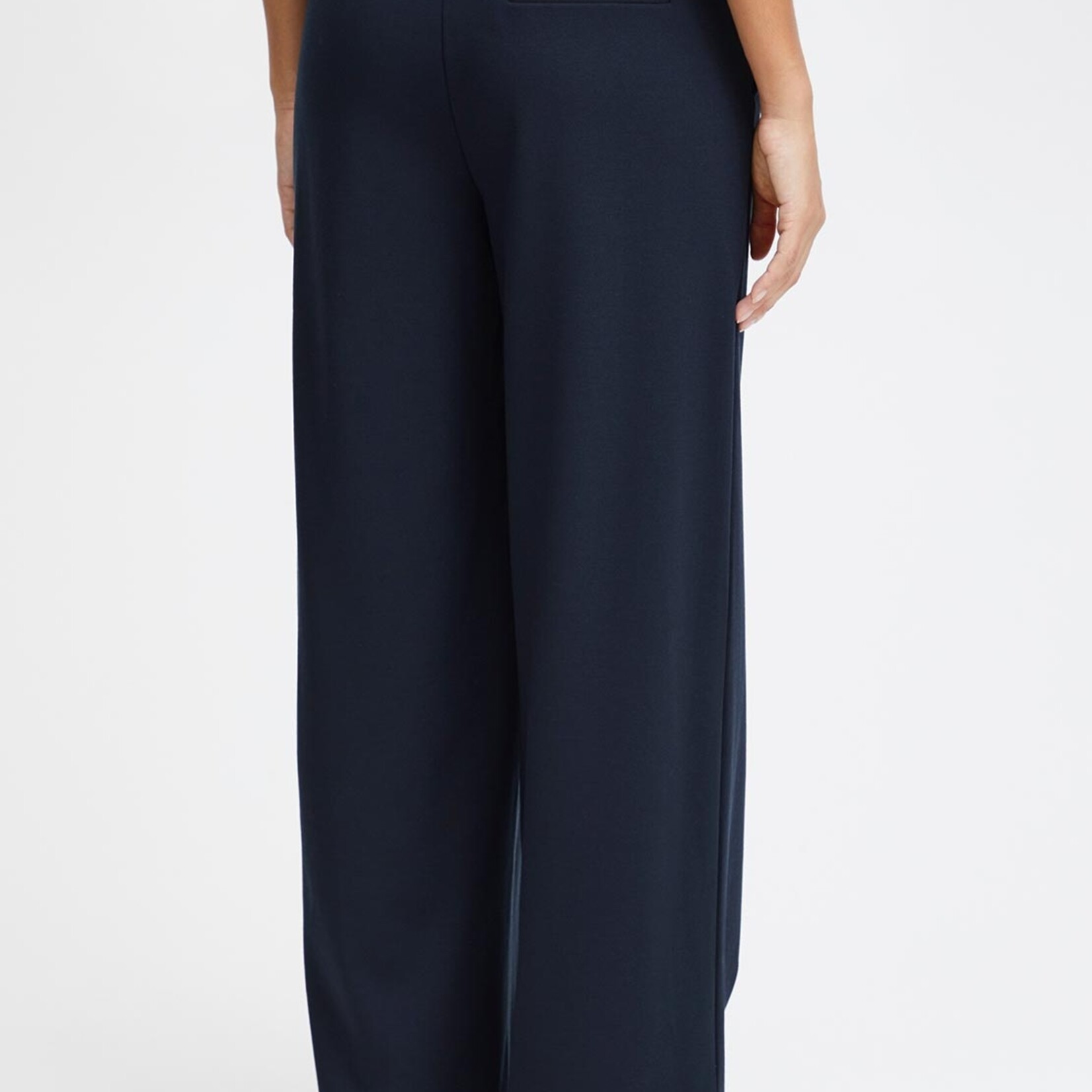 Ichi Pantalon Kate Jambe Large - Total Eclipse