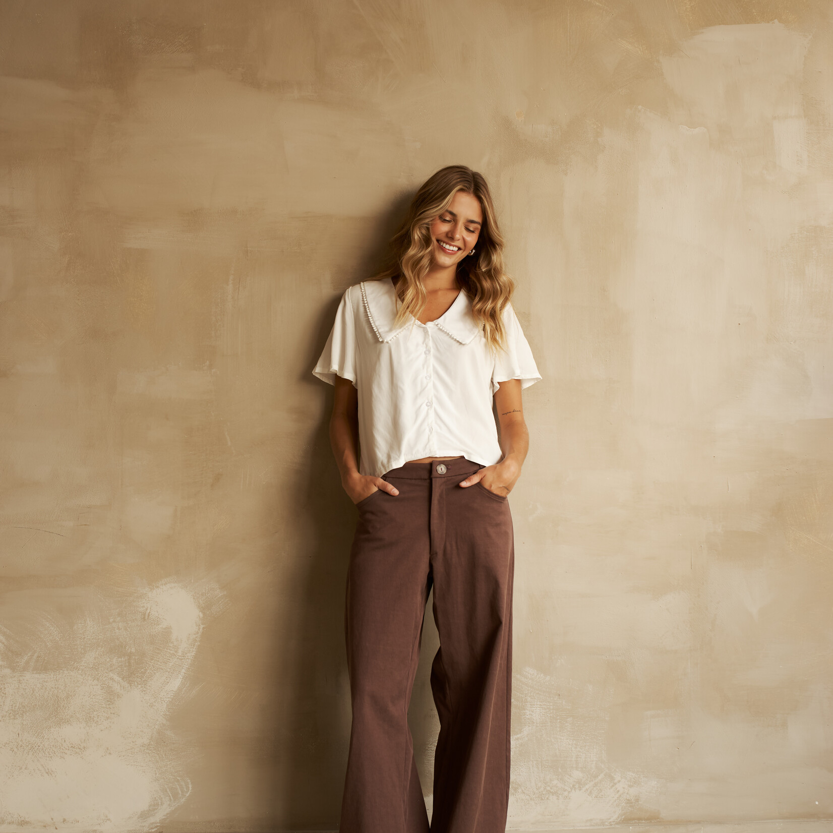 Daily Story Pantalon Harper -  Brown