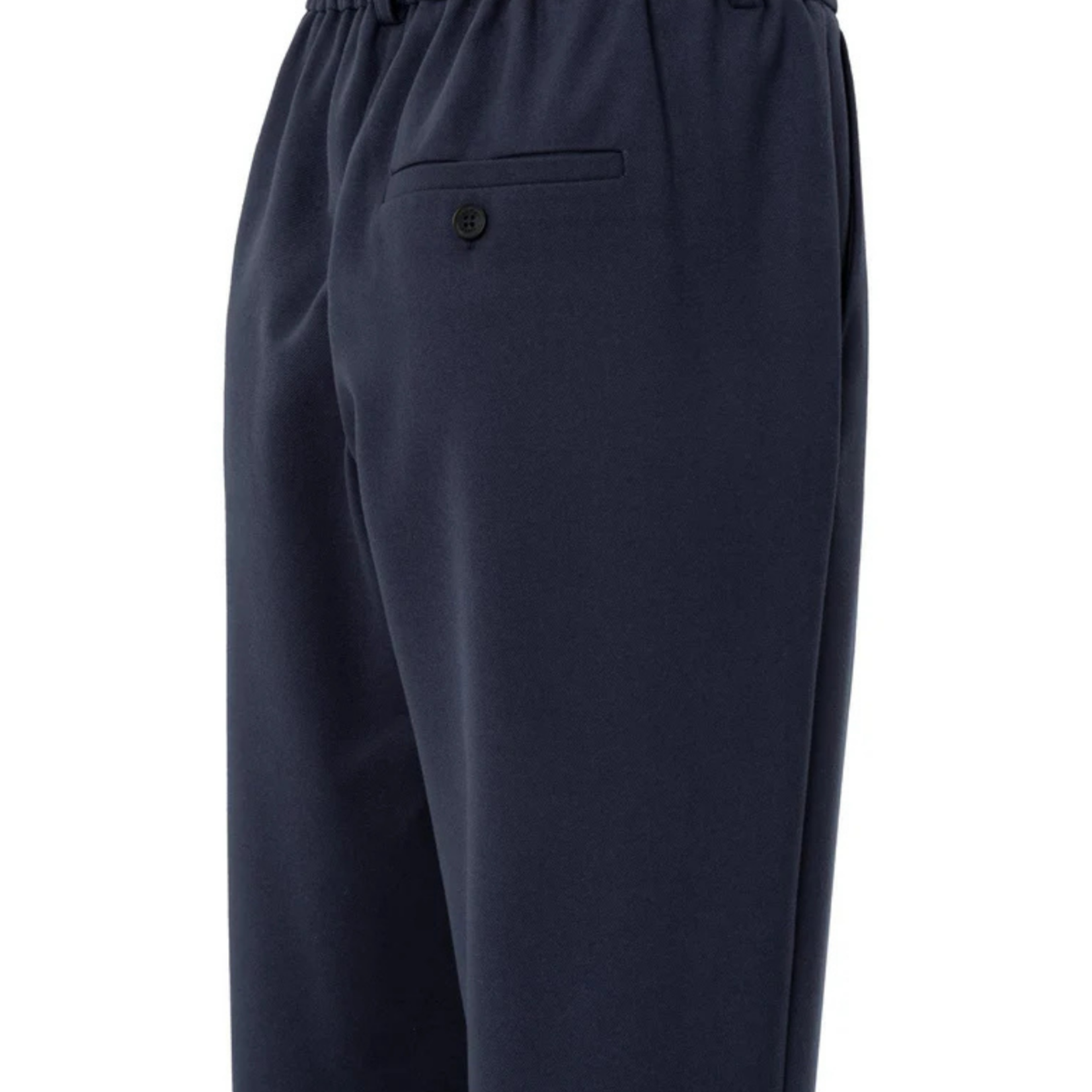Yaya Pantalon à taille élastique - Inkwell Blue