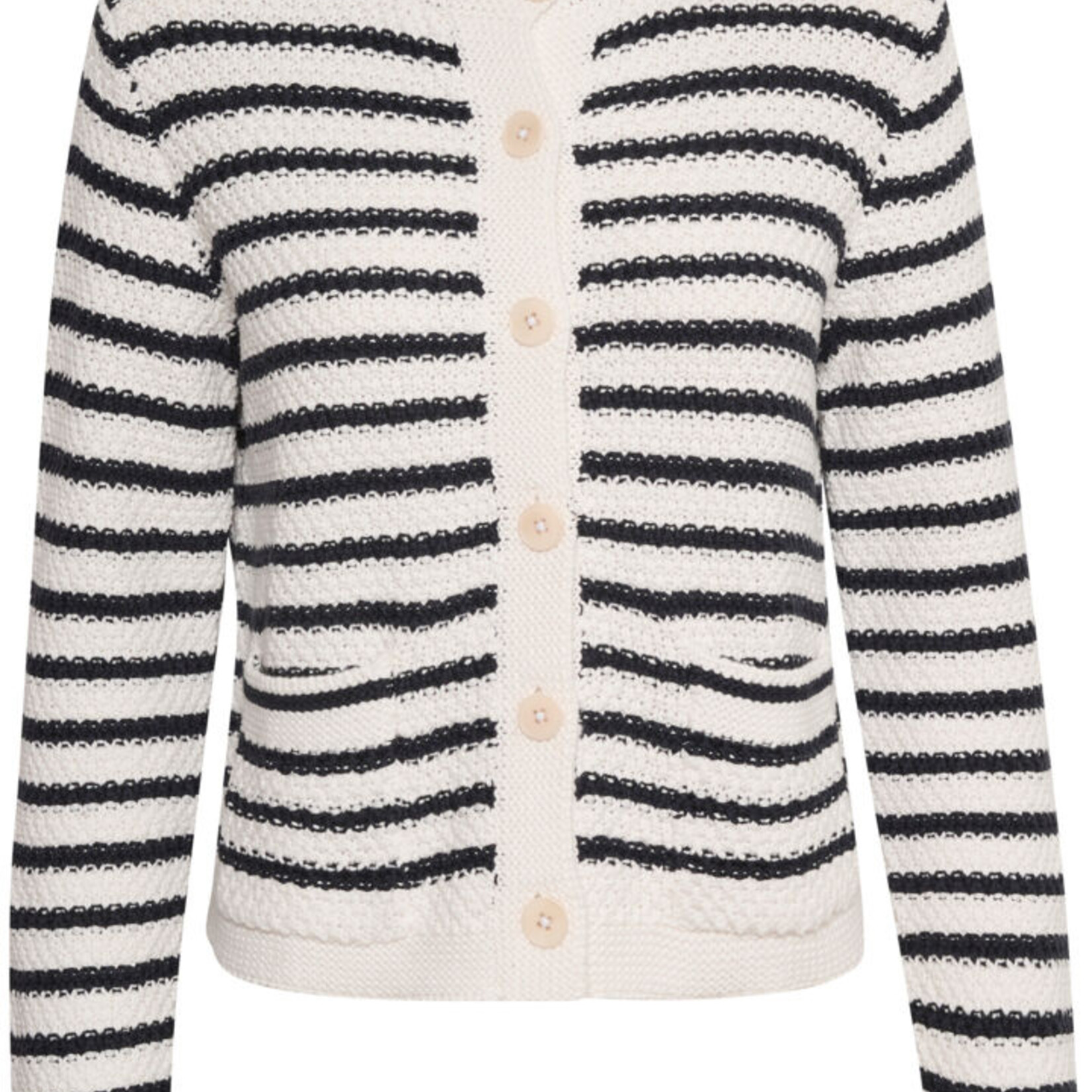 Part Two Cardigan Elmie - Marine foncé