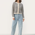 Part Two Cardigan Elmie - Marine foncé