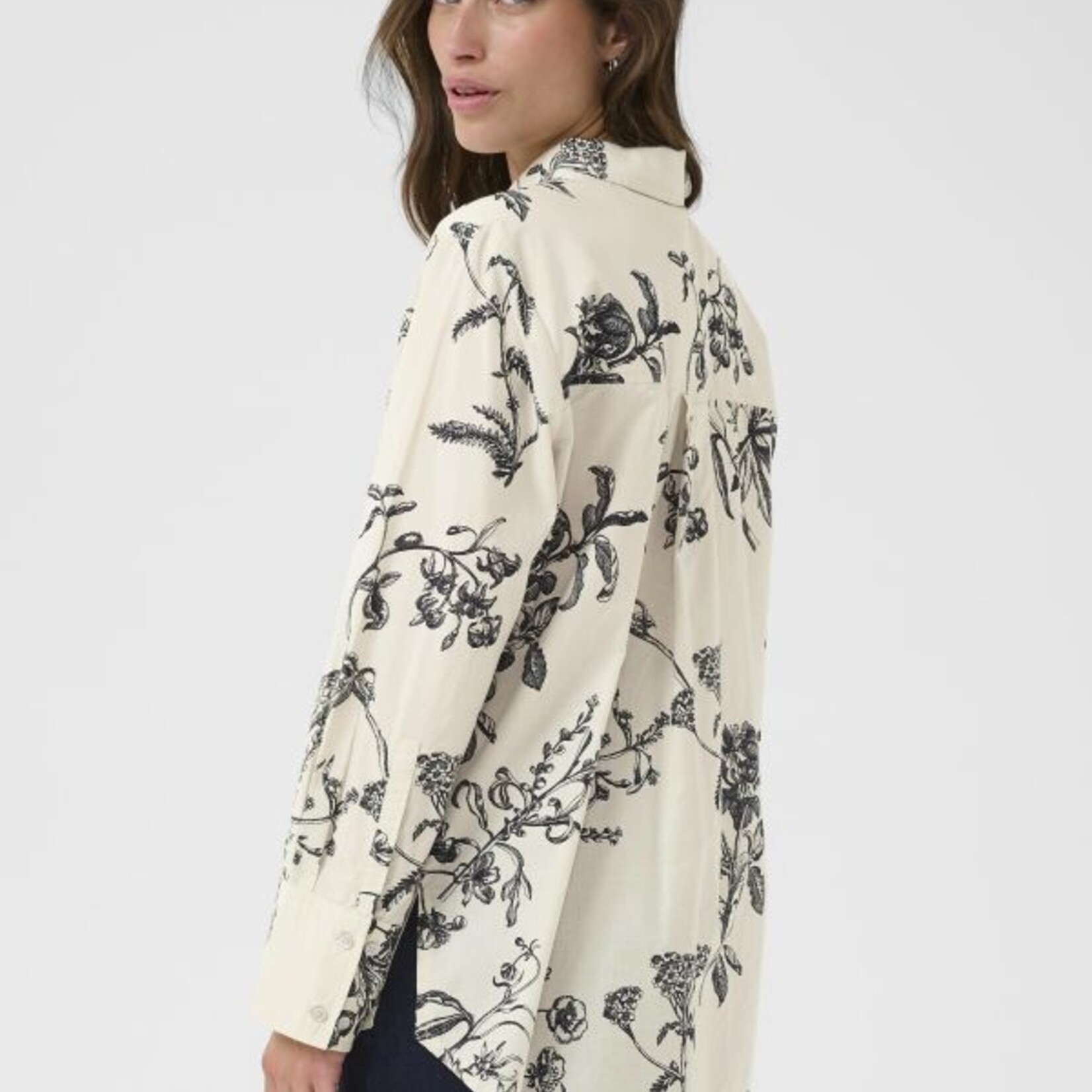 Part Two Blouse Sveja - Marine foncé