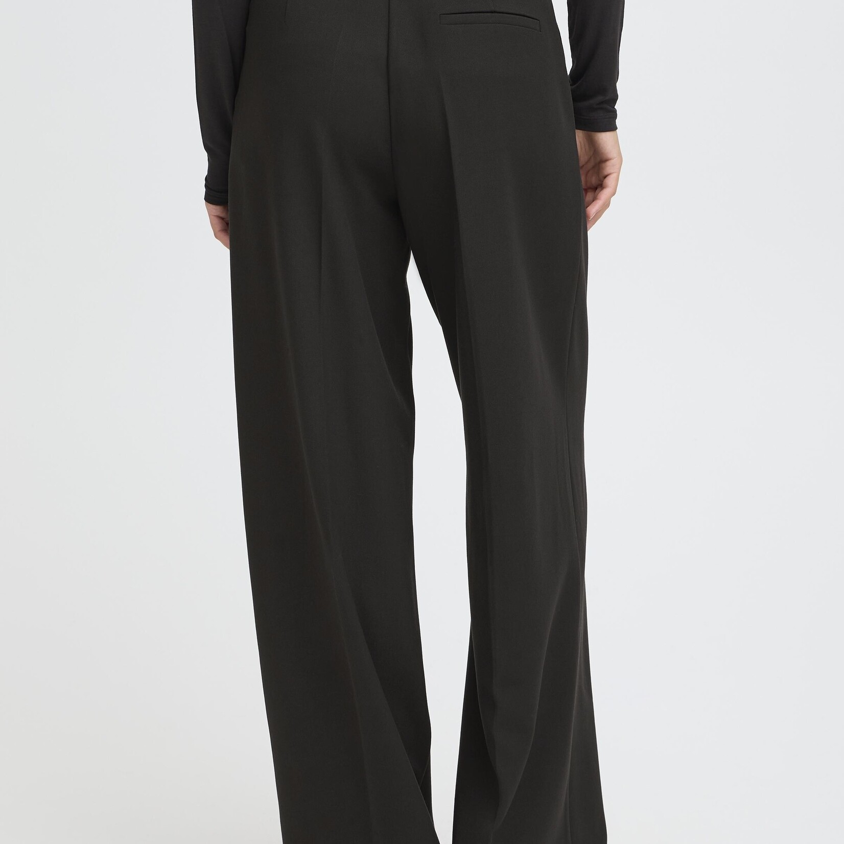 Ichi Pantalon Kyrra - Noir