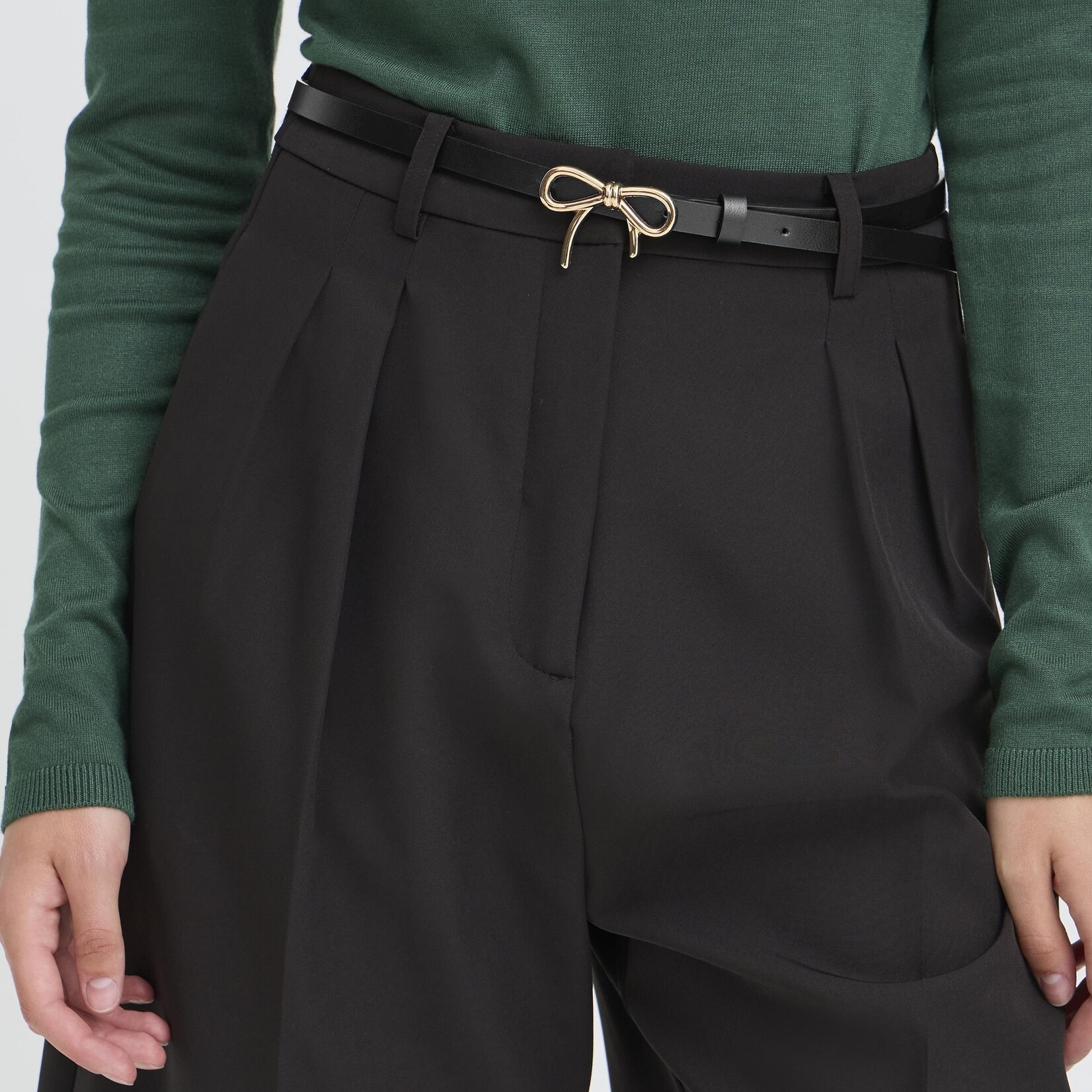 Ichi Ceinture Ollin - Noir