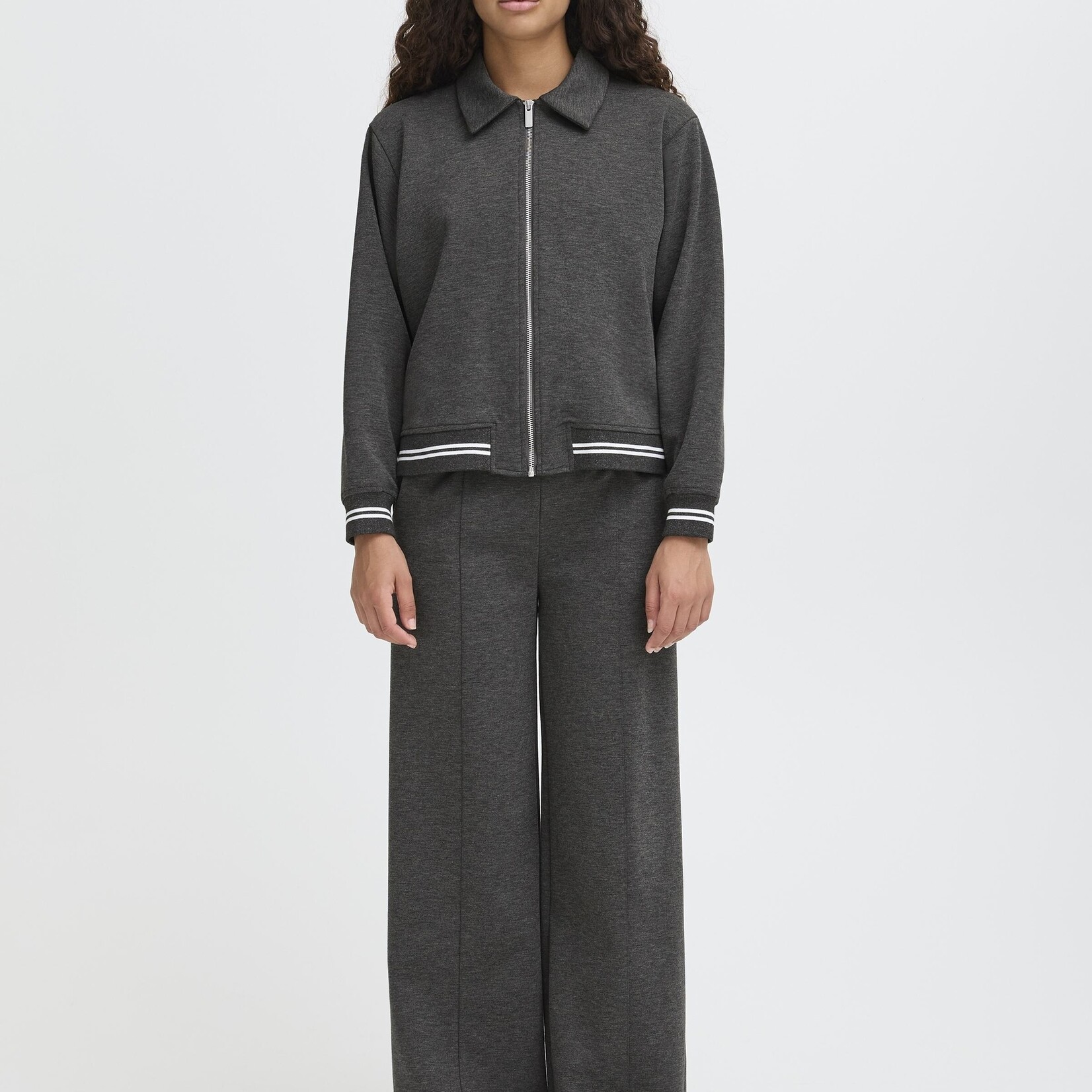 Ichi Jacket Kate Sport - Forged Iron Melange