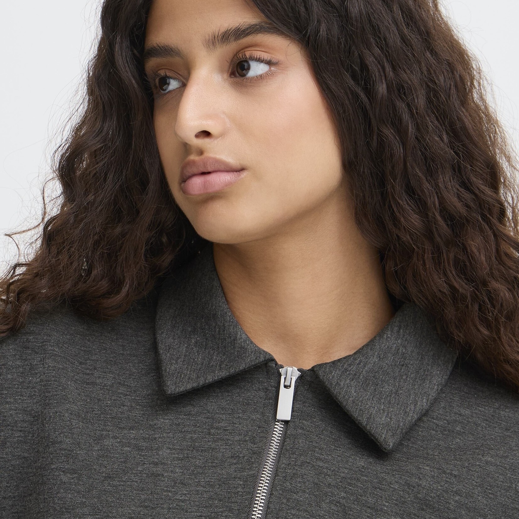 Ichi Jacket Kate Sport - Forged Iron Melange