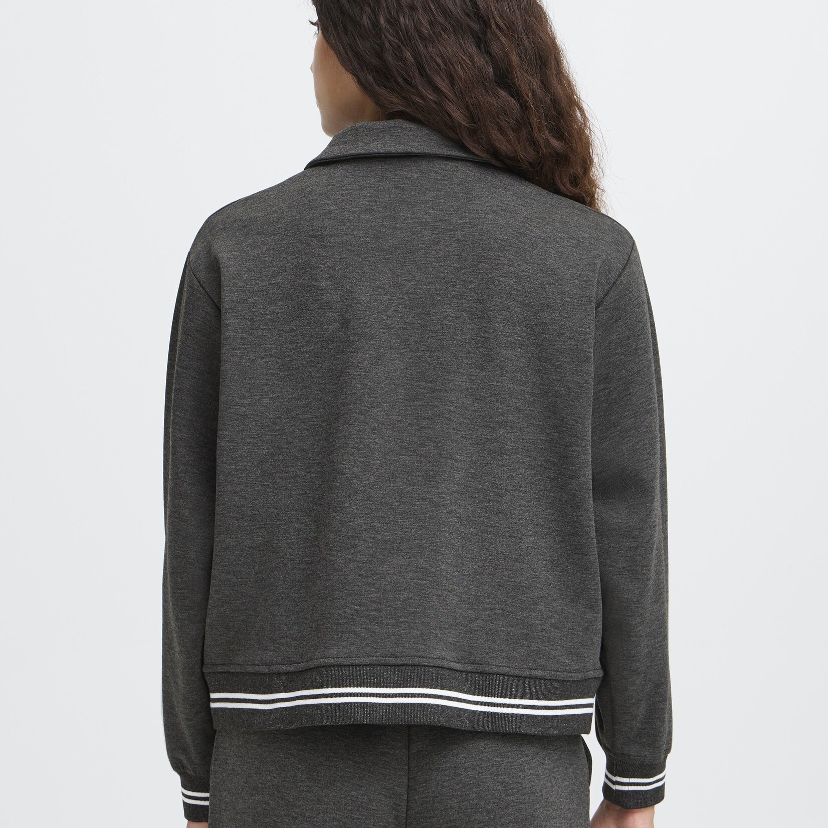 Ichi Jacket Kate Sport - Forged Iron Melange