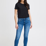 Fransa T-Shirt Zashoulder - Noir