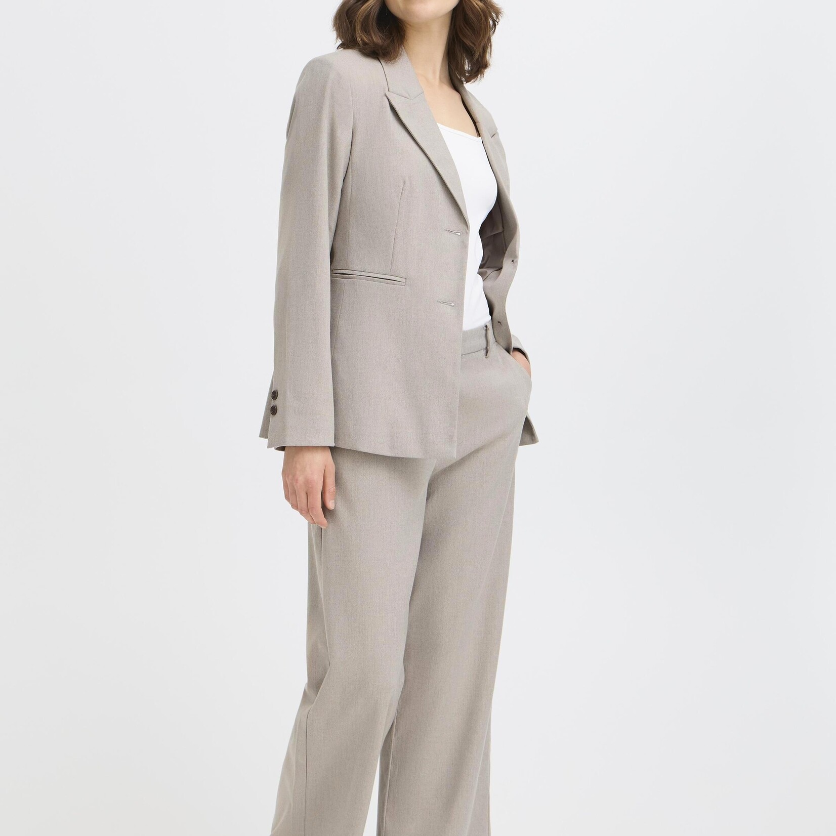 Fransa Pantalon Lea - Moon Rock