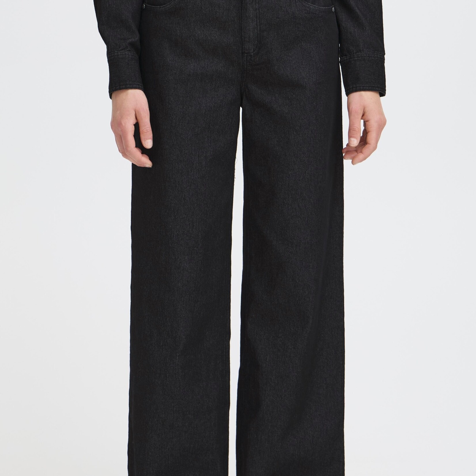 Fransa Jeans Chi Hanna - Black Denim