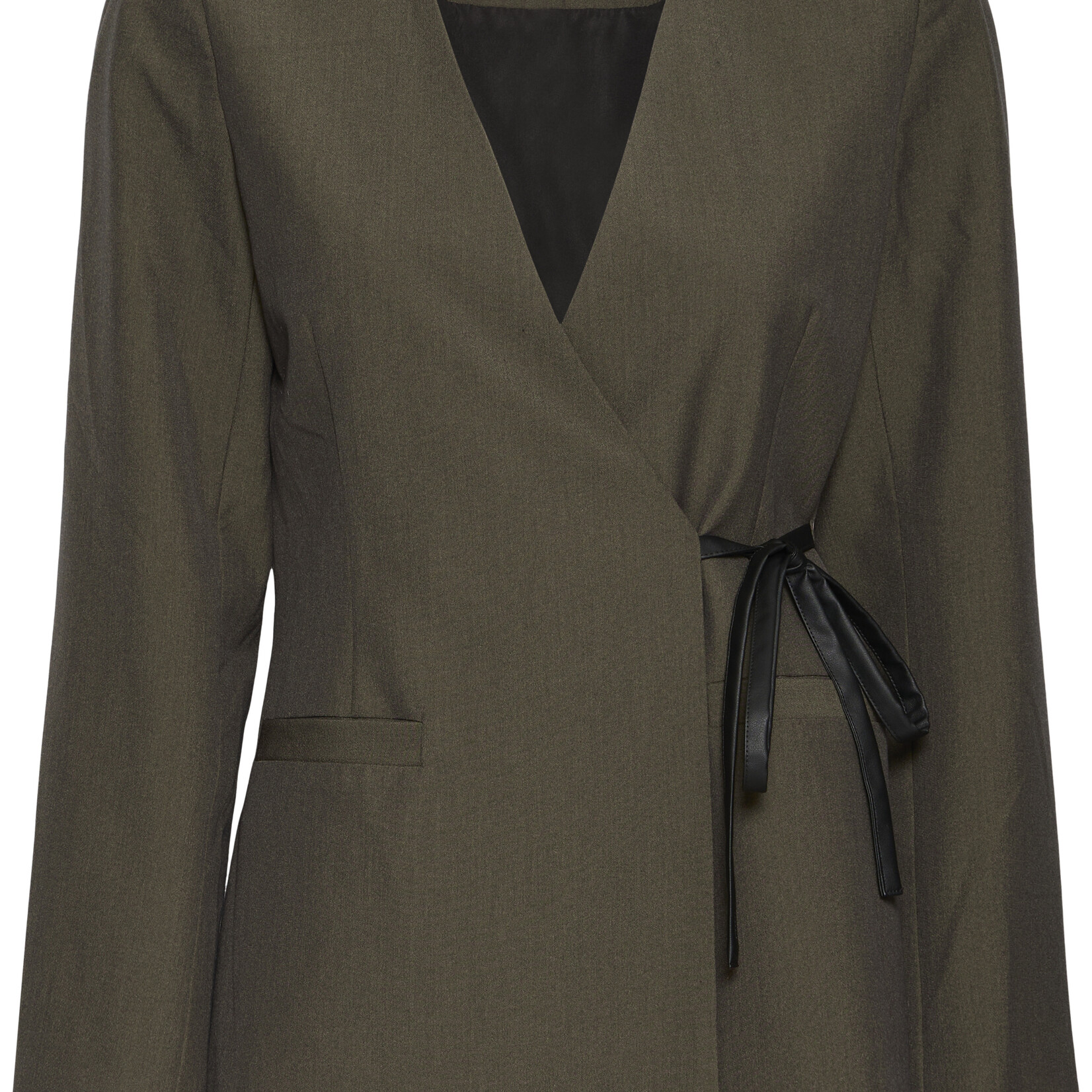 b.young Veston Danta - Military Olive Melange
