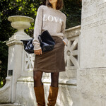 Fransa Chandail Florence - Moon Rock