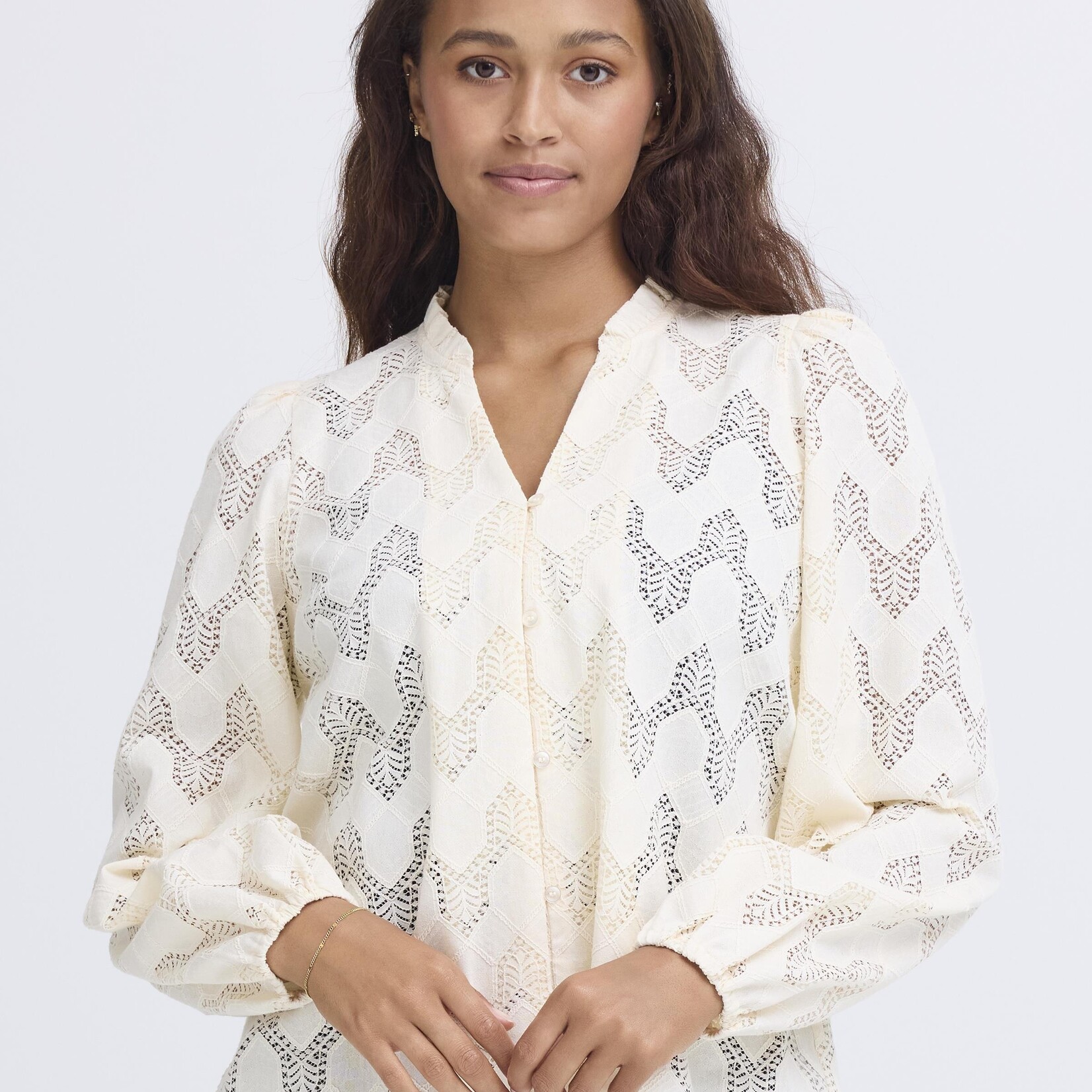 Ichi Chemise Junela - Birch