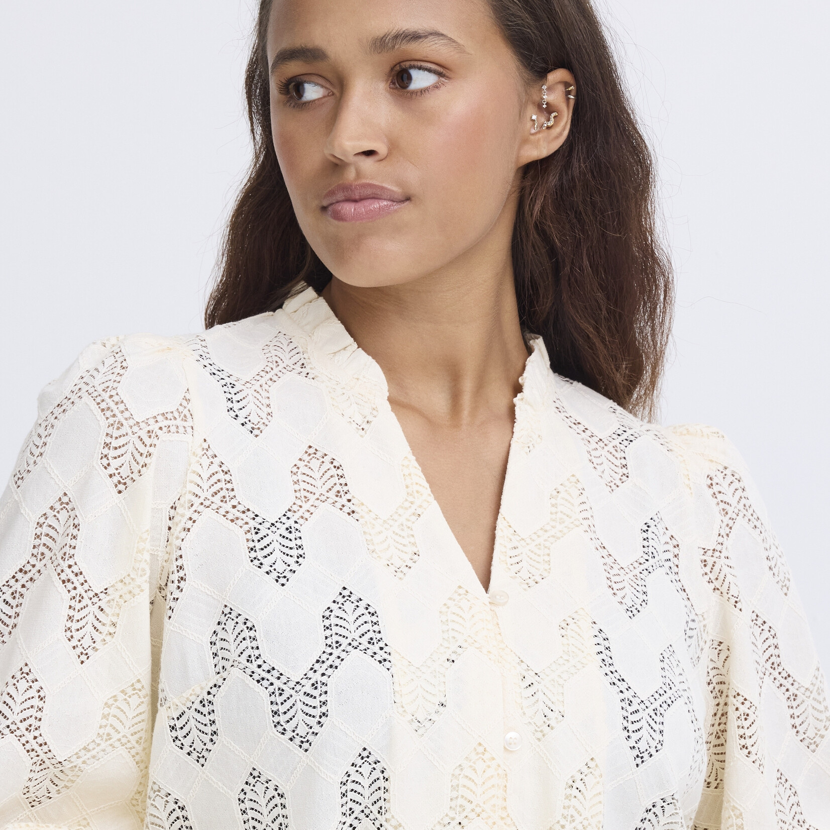 Ichi Chemise Junela - Birch