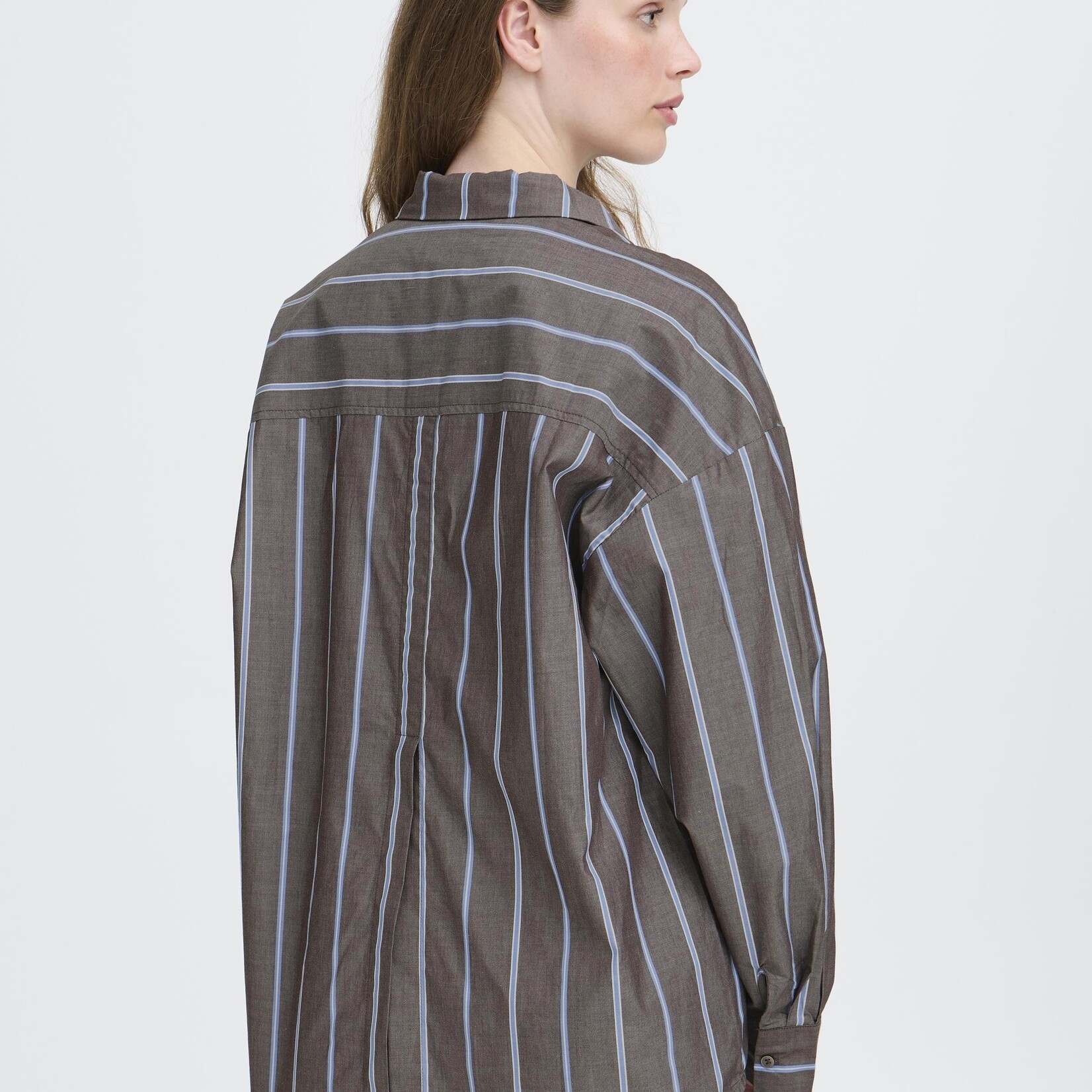 Ichi Chemise Sadia - Brun