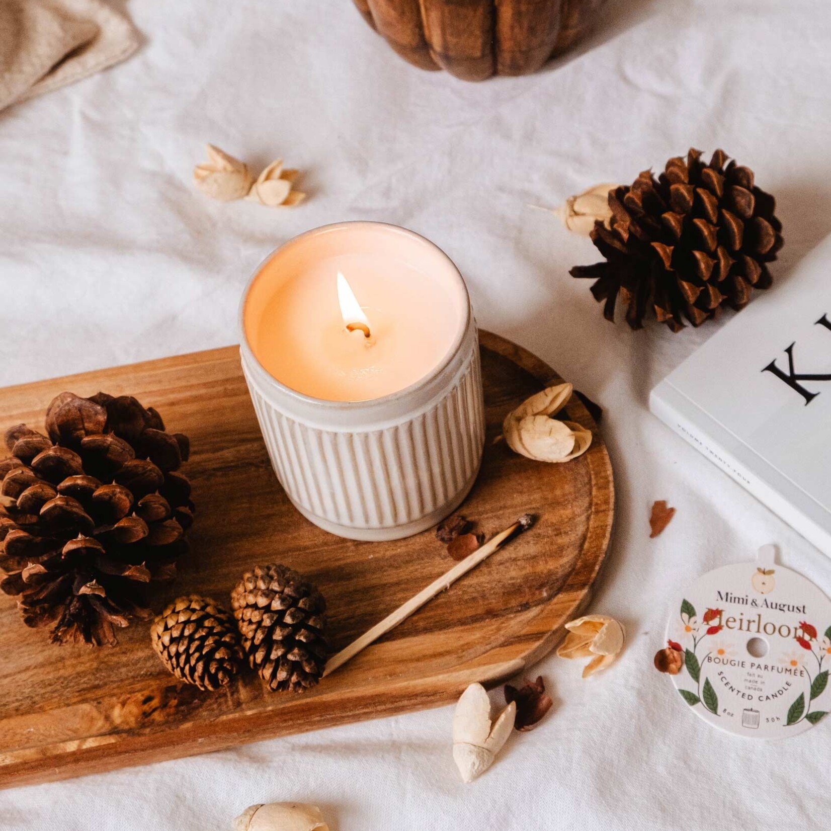 Mimi & August Bougie Heirloom Réutilisable 8oz