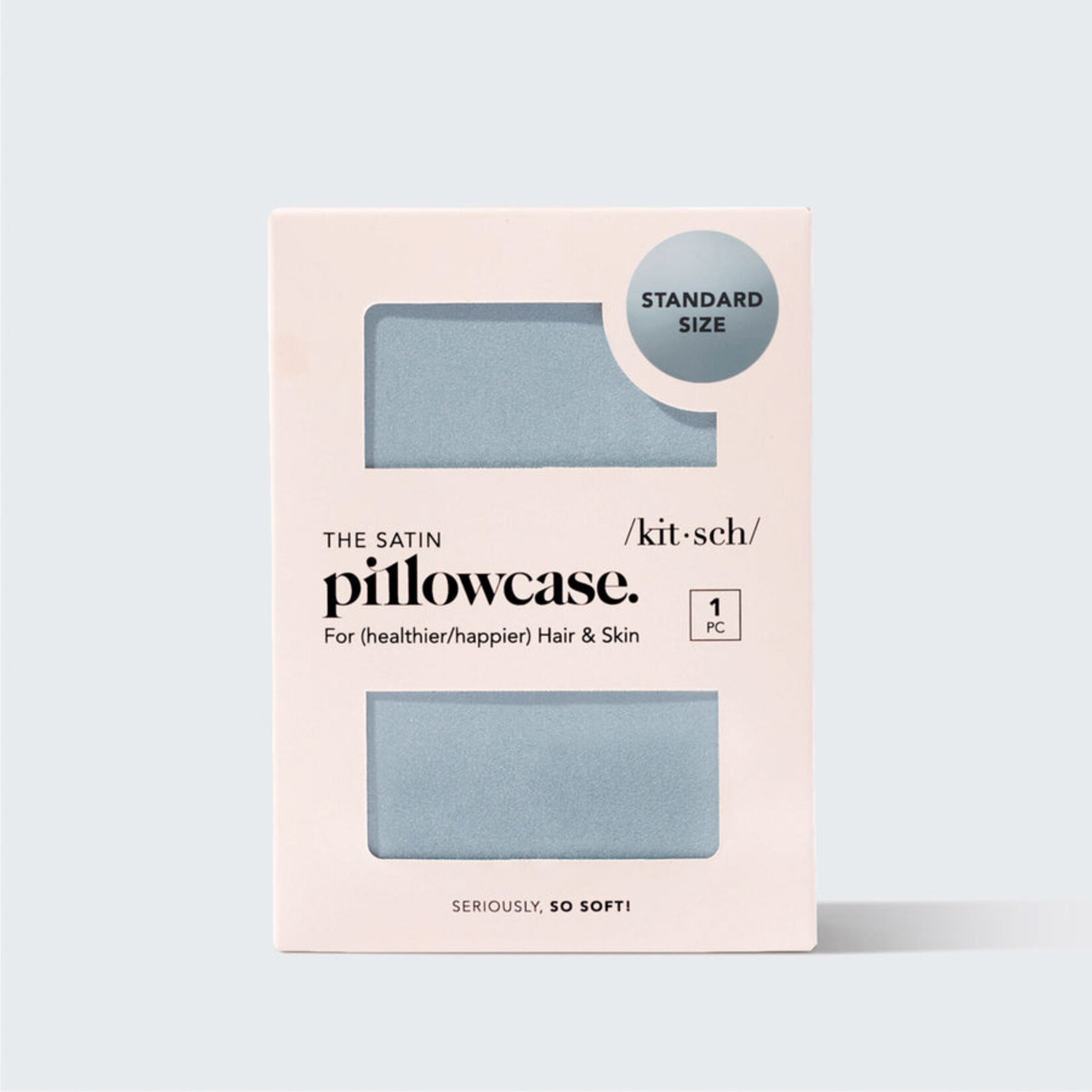 Kitsch Taie d'oreiller en satin - Haze