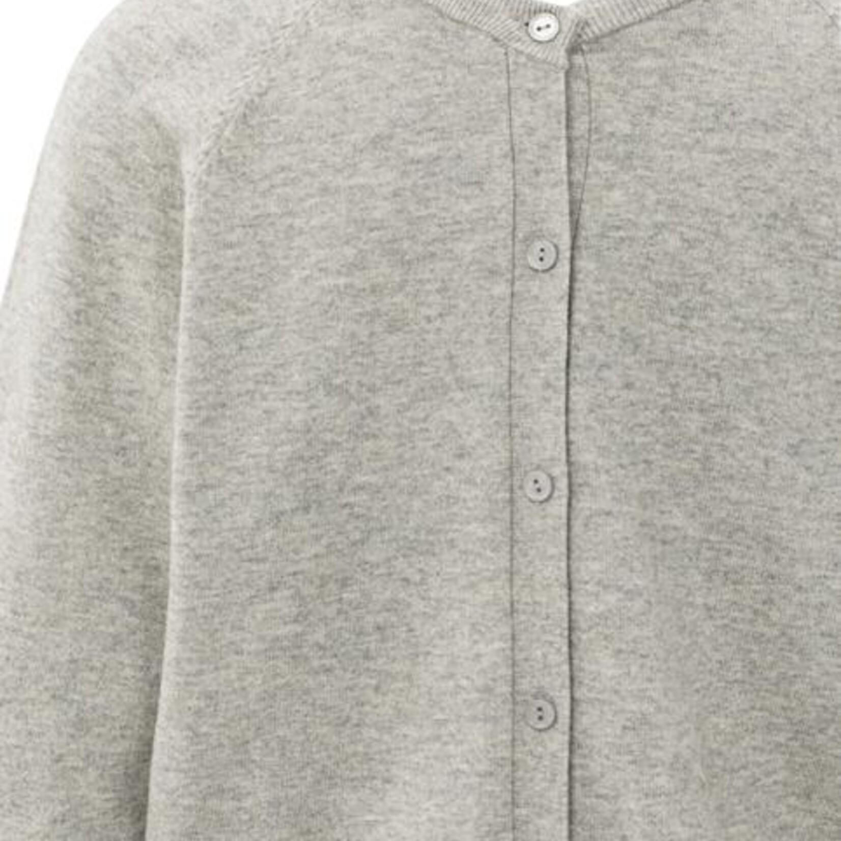 Yaya Pull à double col en V - Brownish Grey