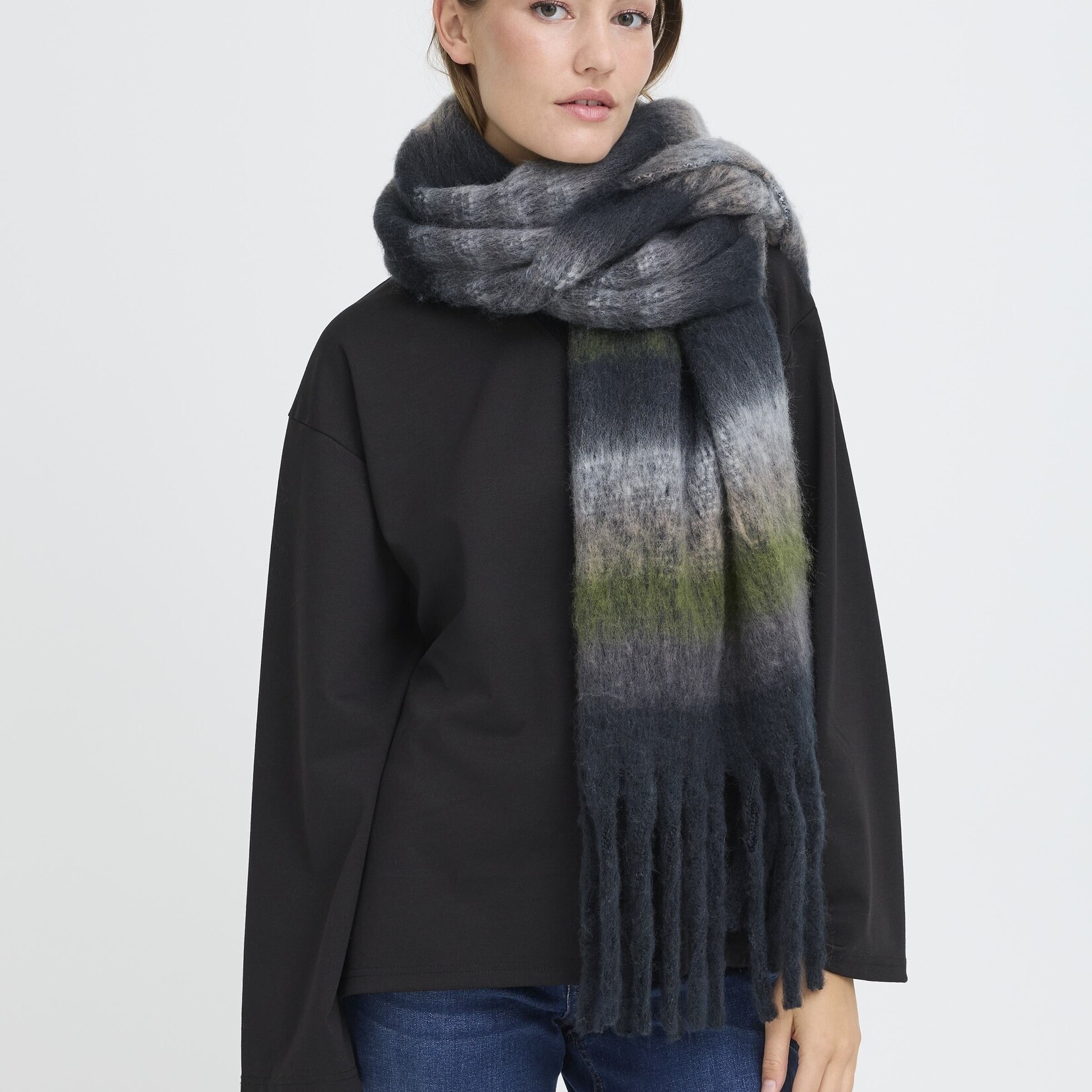 Ichi Foulard Mette - Noir