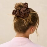 Kitsch Chouchou surdimensionnée -  Noir & Chocolat
