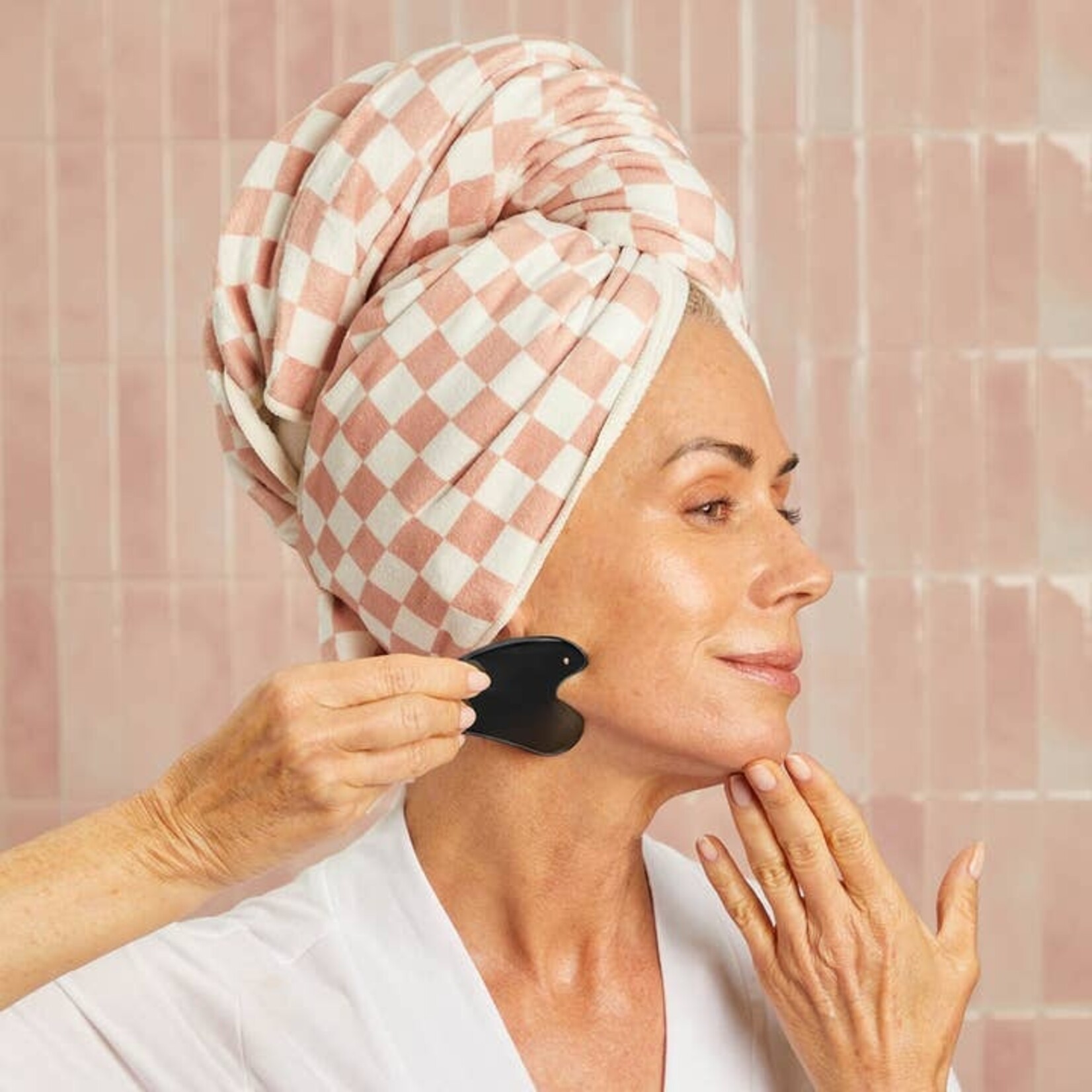 Kitsch Gua Sha en Acier inoxydable - Noir