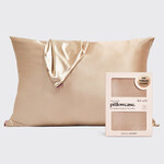 Kitsch Taie d'oreiller en satin - Champagne