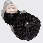 Kitsch Chouchou à volants - Noir