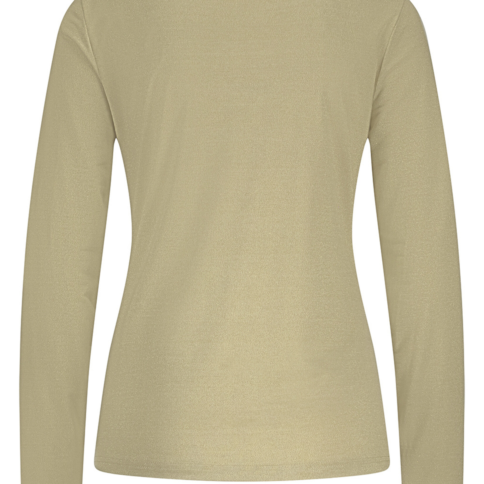 Tramontana Top à col montant pailleté - Stone