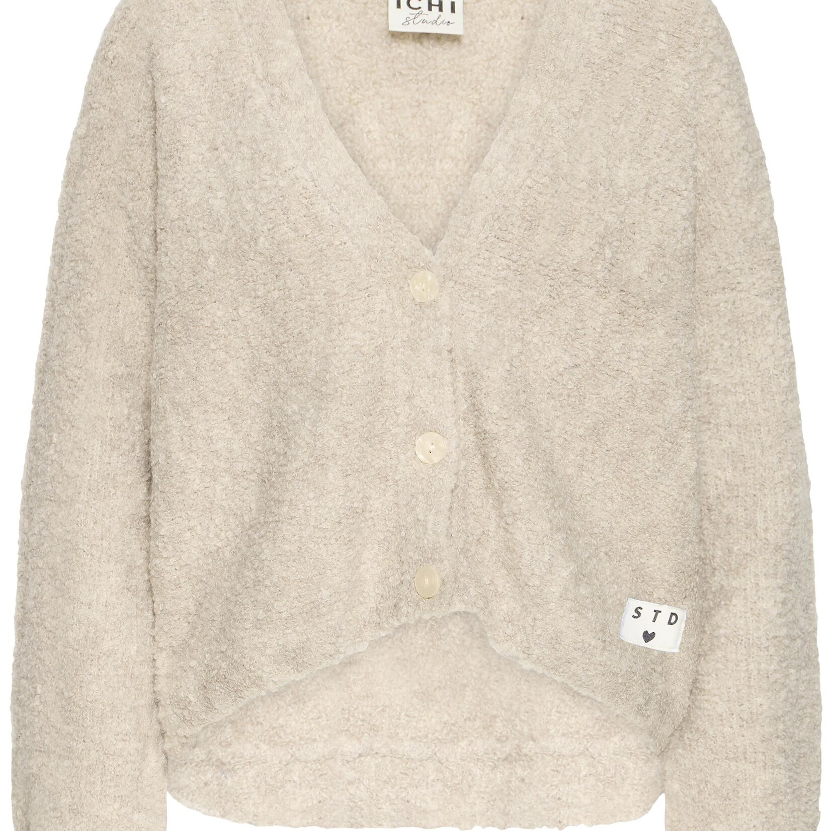 Ichi Cardigan Blarisa - Almond Milk