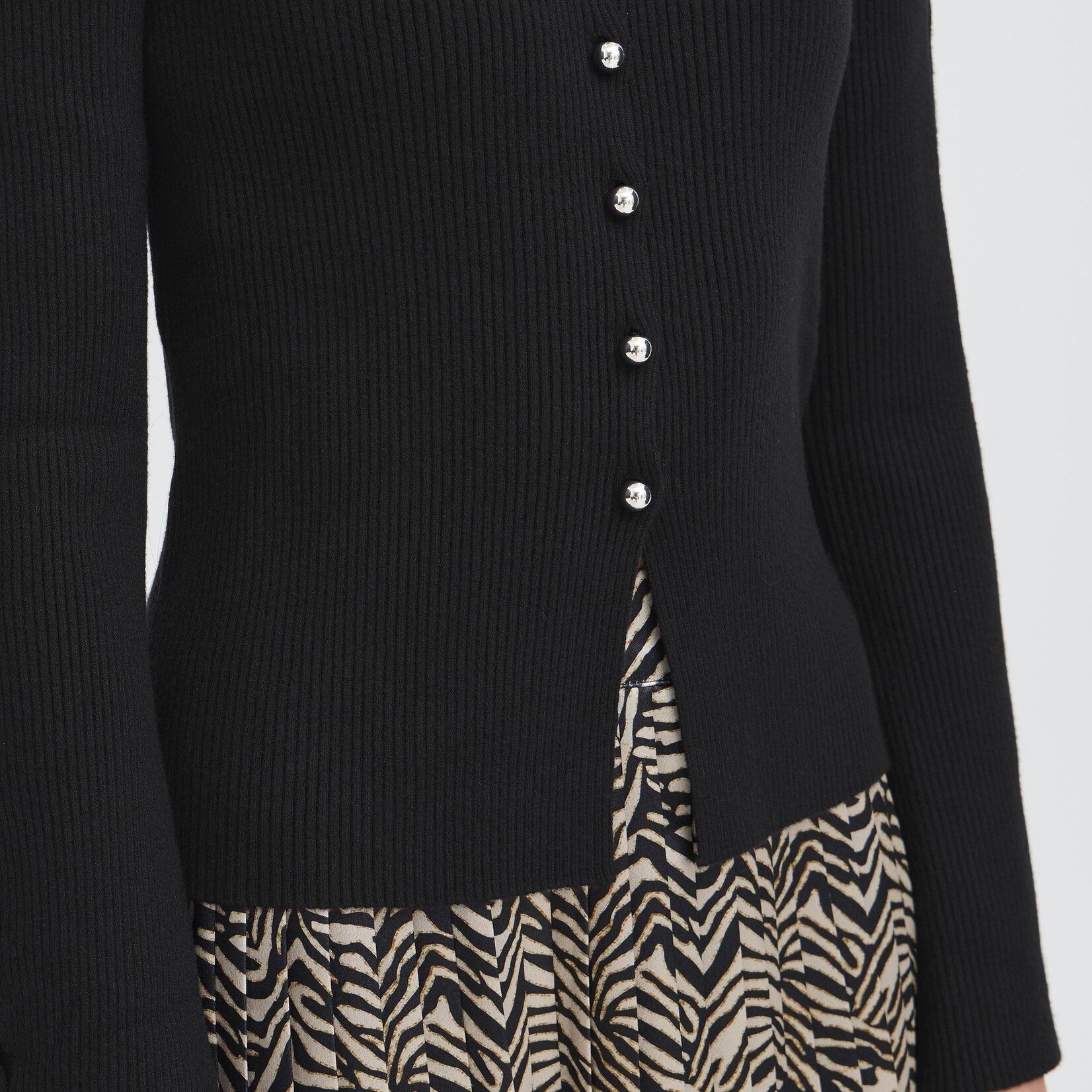 Ichi Cardigan Dollis - Noir