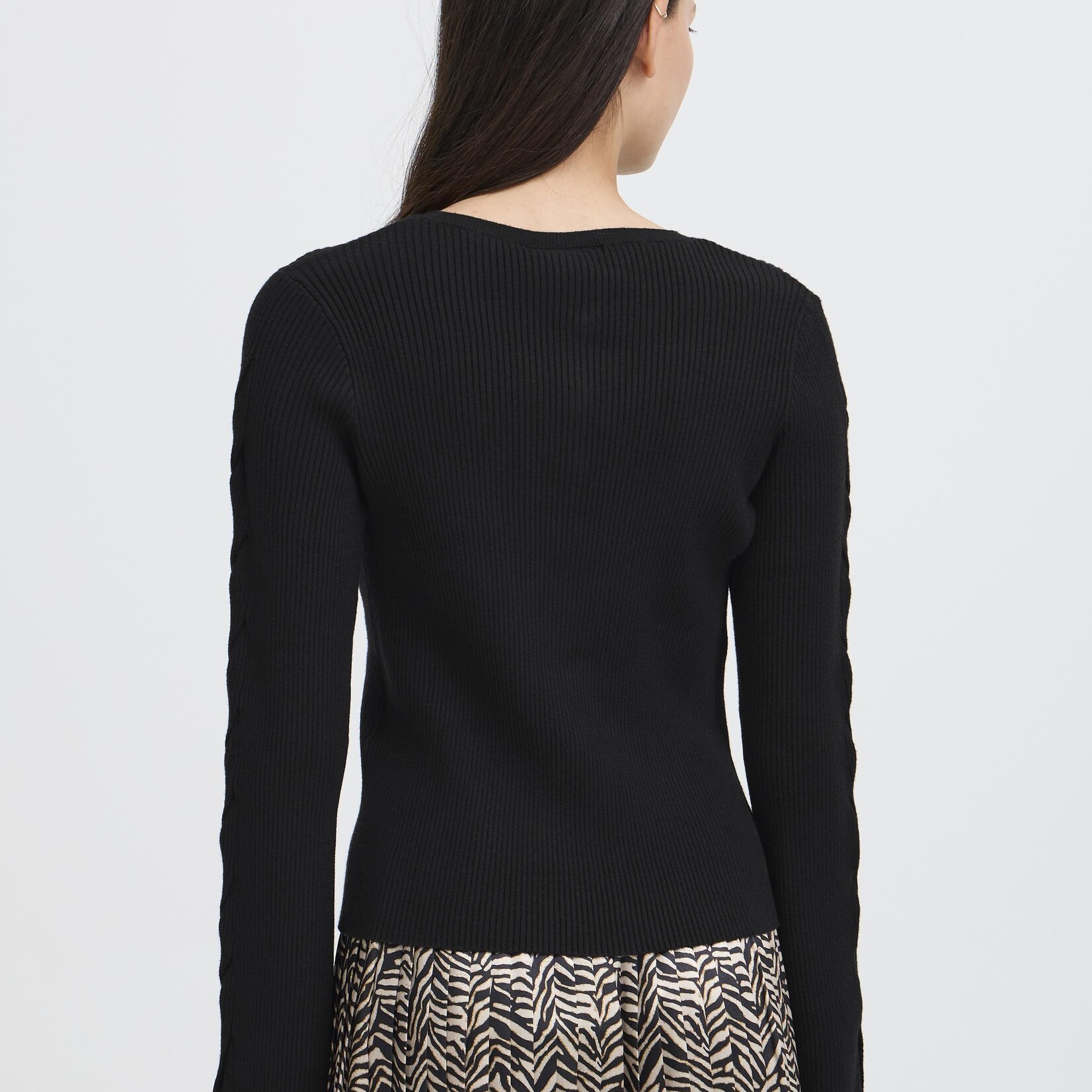 Ichi Cardigan Dollis - Noir