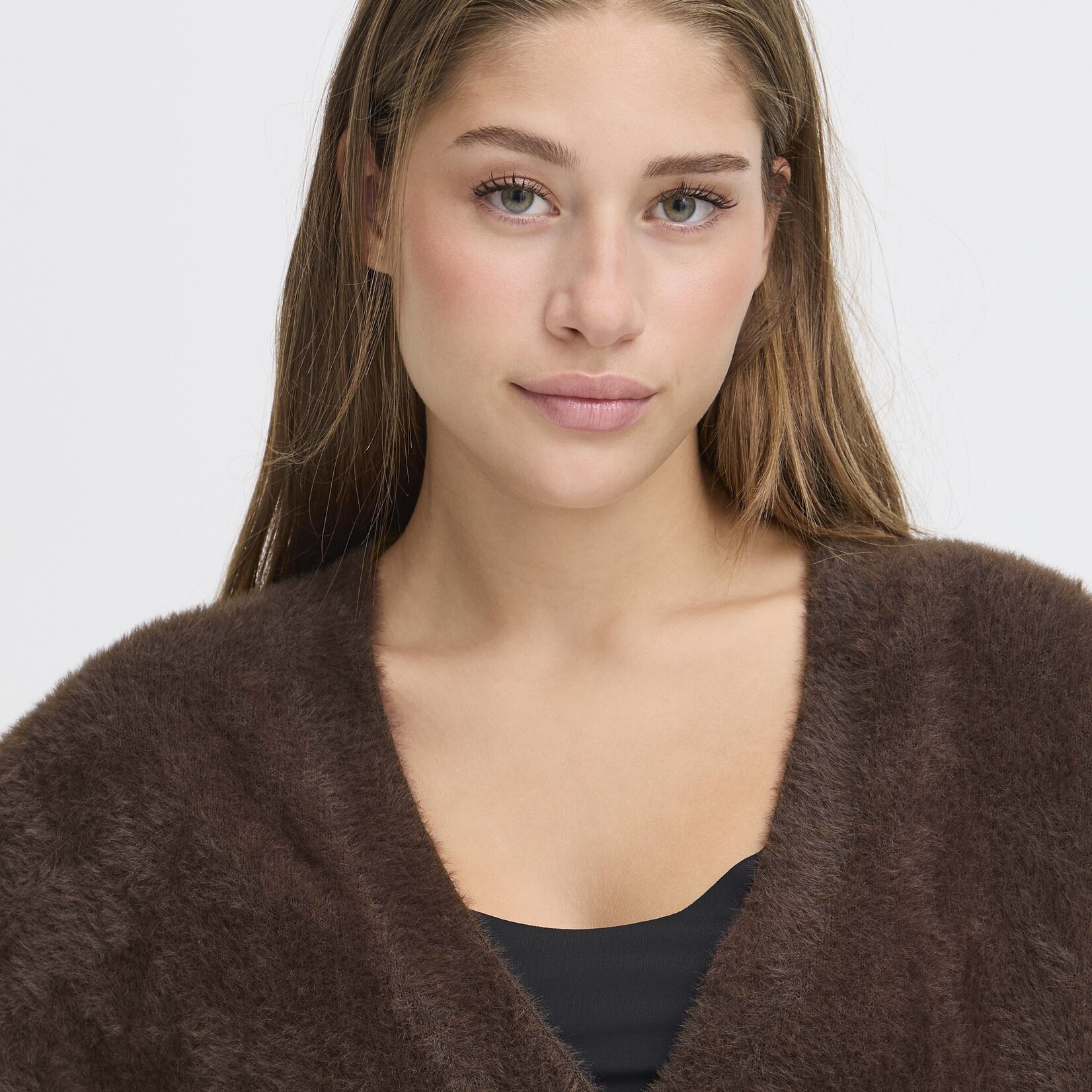 Ichi Cardigan Brula - Coffee Bean