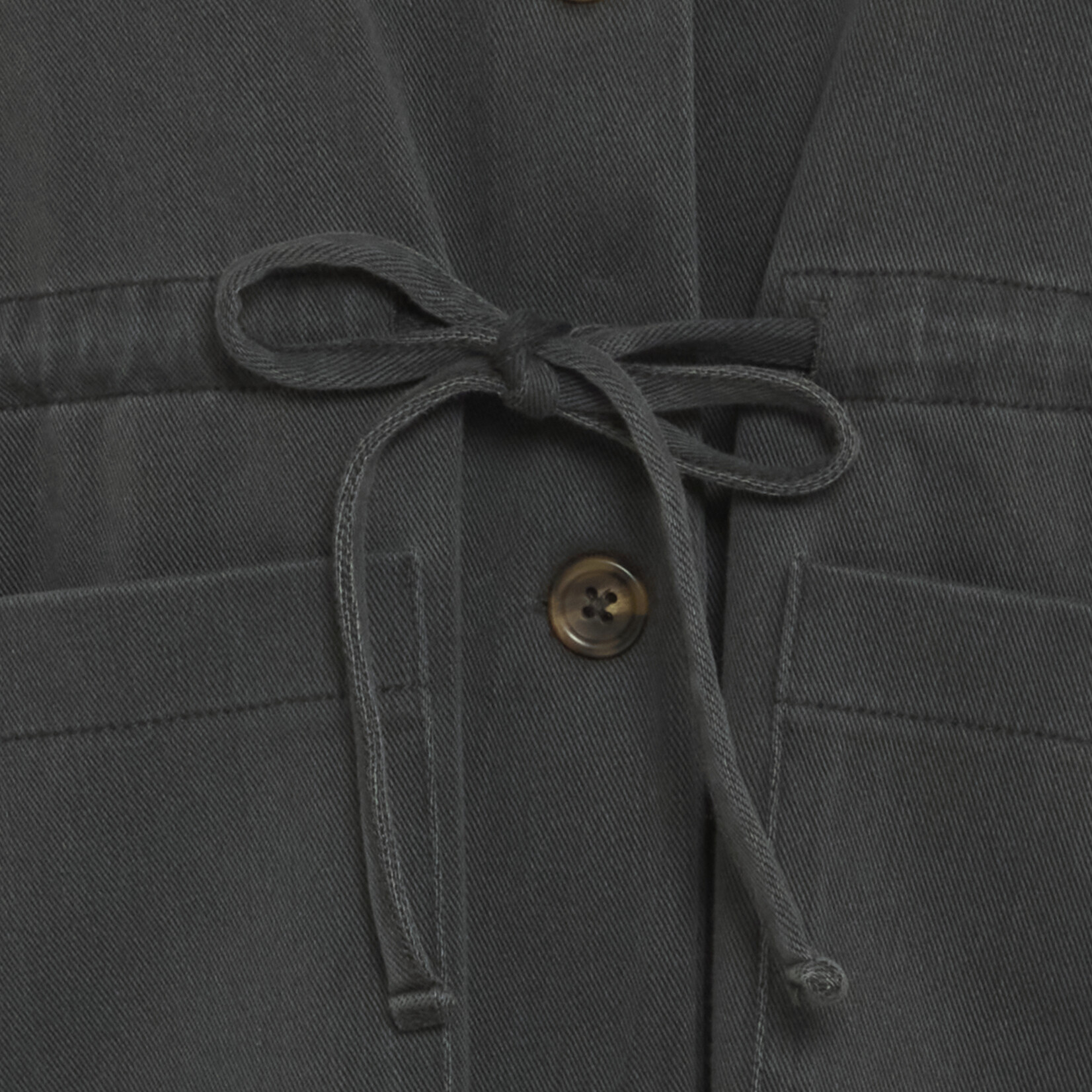 Ichi Blouse Kate Denim - Gris foncé