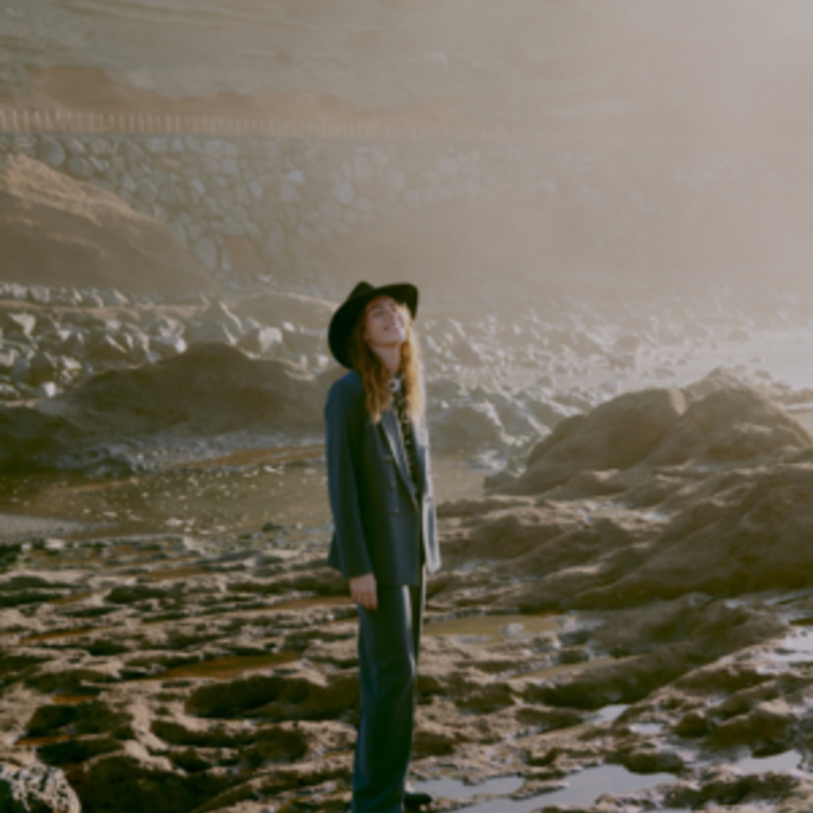 b.young Veston Danta - Navy Blazer Melange