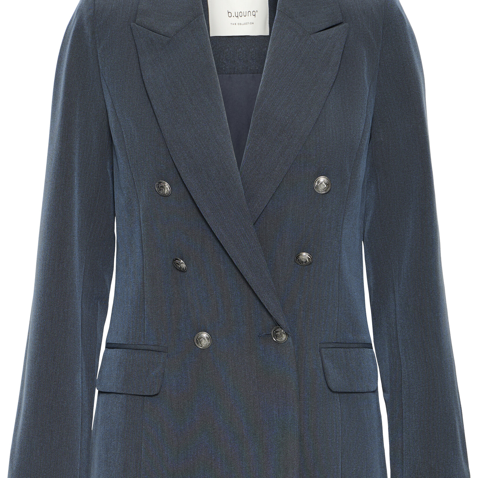 b.young Veston Danta - Navy Blazer Melange