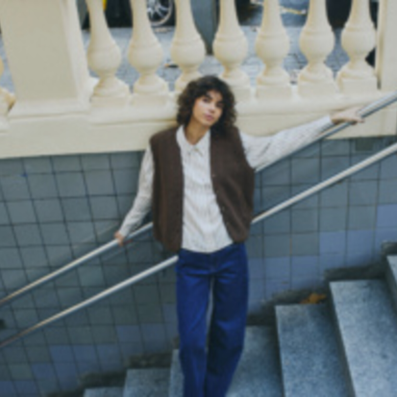 Fransa Jeans Hanna - Dark Blue