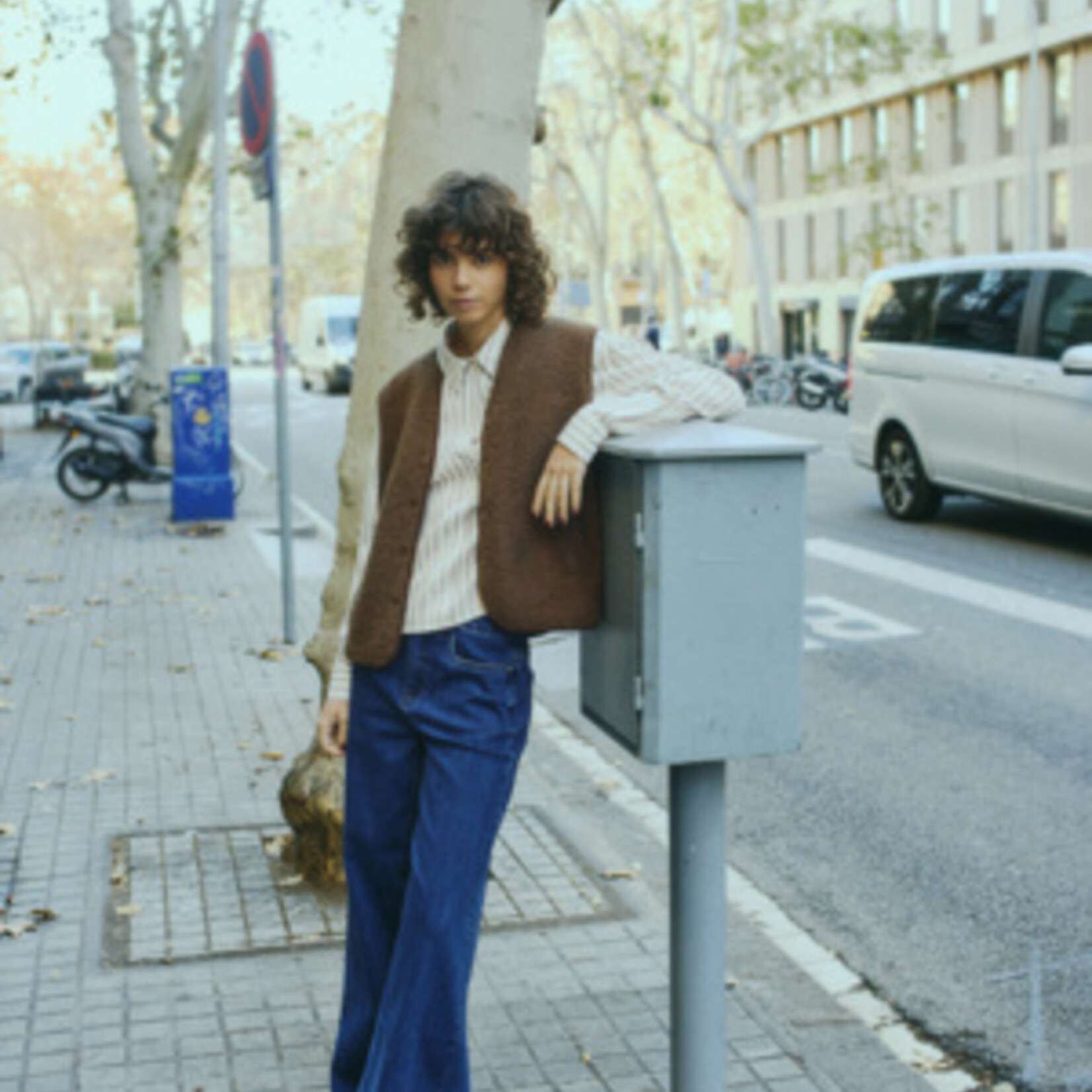 Fransa Jeans Hanna - Dark Blue