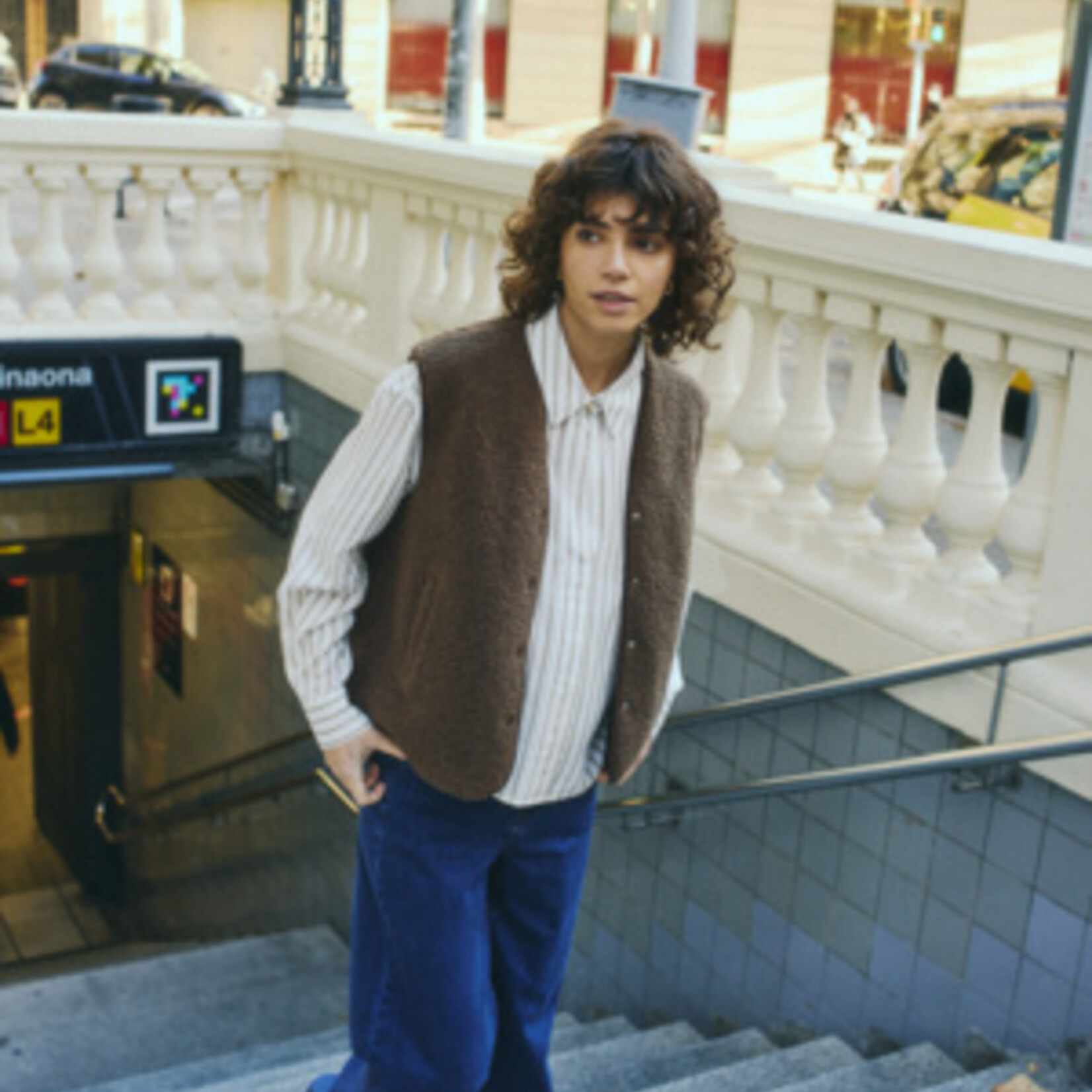 Fransa Jeans Hanna - Dark Blue