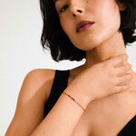 Pilgrim Bracelet Pierre de Naissance - Vert Aout