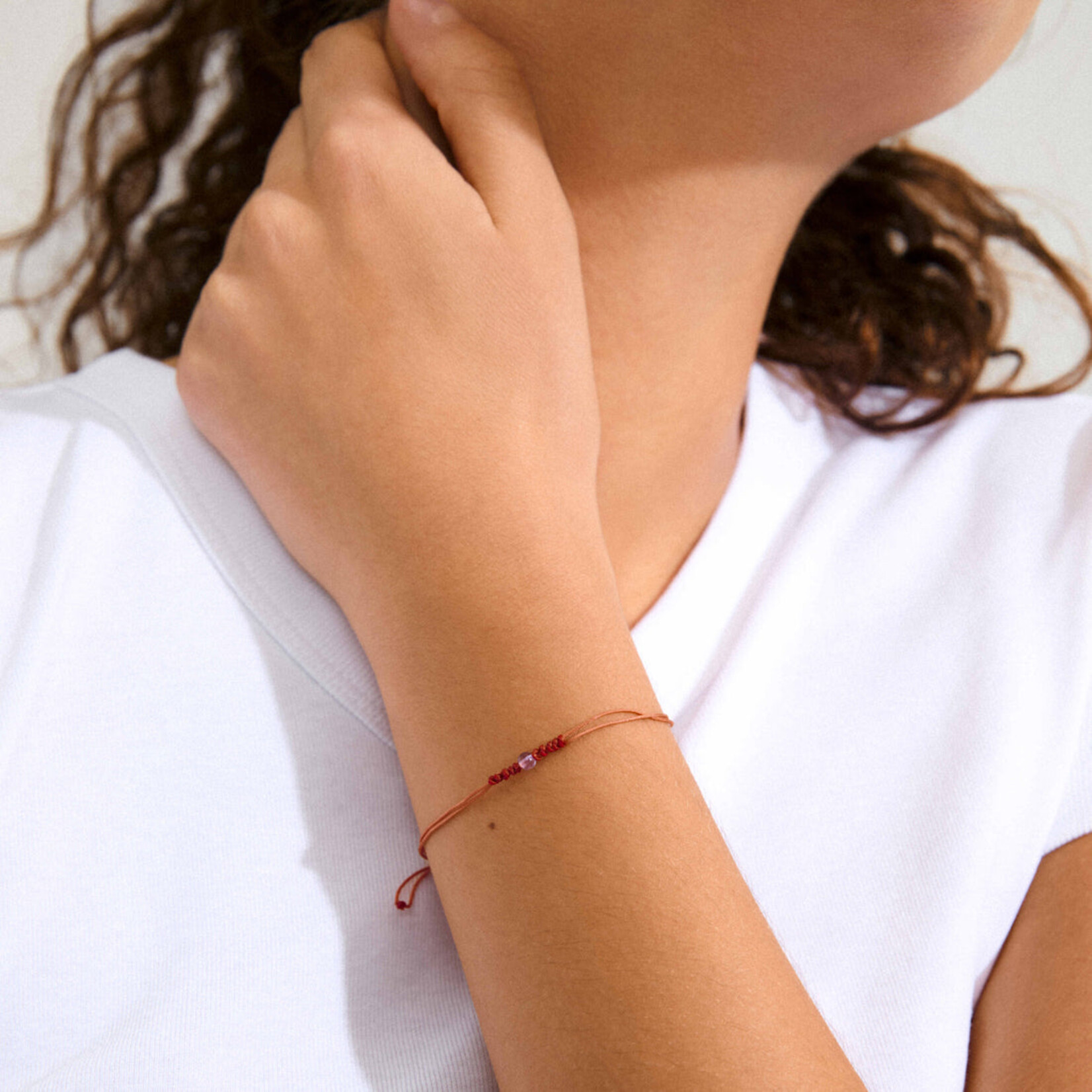 Pilgrim Bracelet Pierre de Naissance - Violet Février