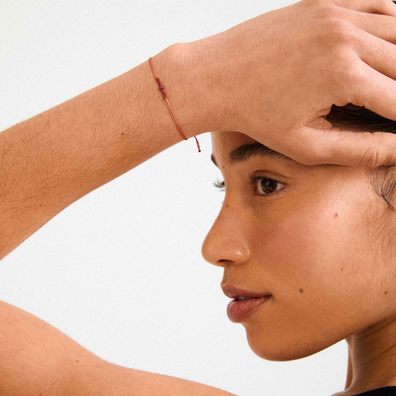 Pilgrim Bracelet Pierre de Naissance - Rouge Janvier