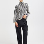 b.young Top Otari col Haut - Black Mix