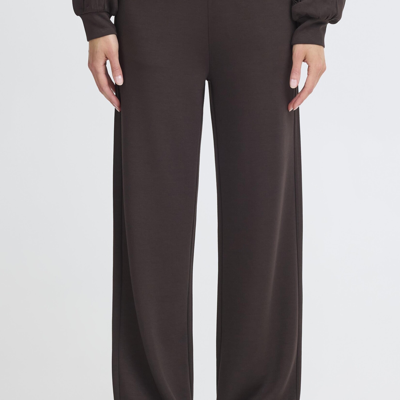 Fransa Pantalon Aurora - Chocolate Torte