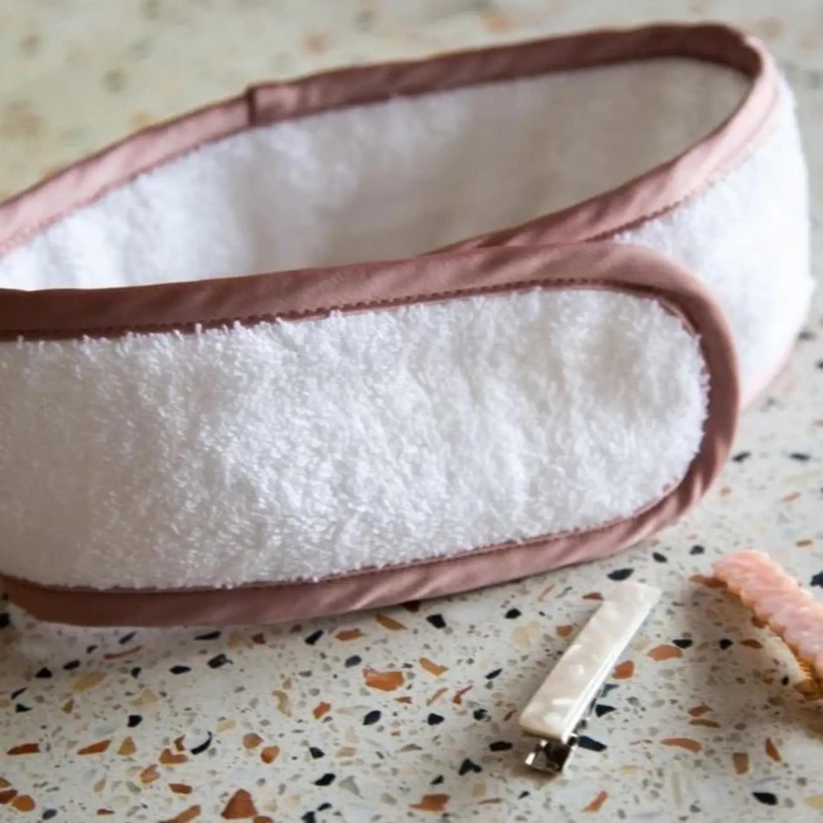 BKIND Bandeau spa avec velcro - Rose