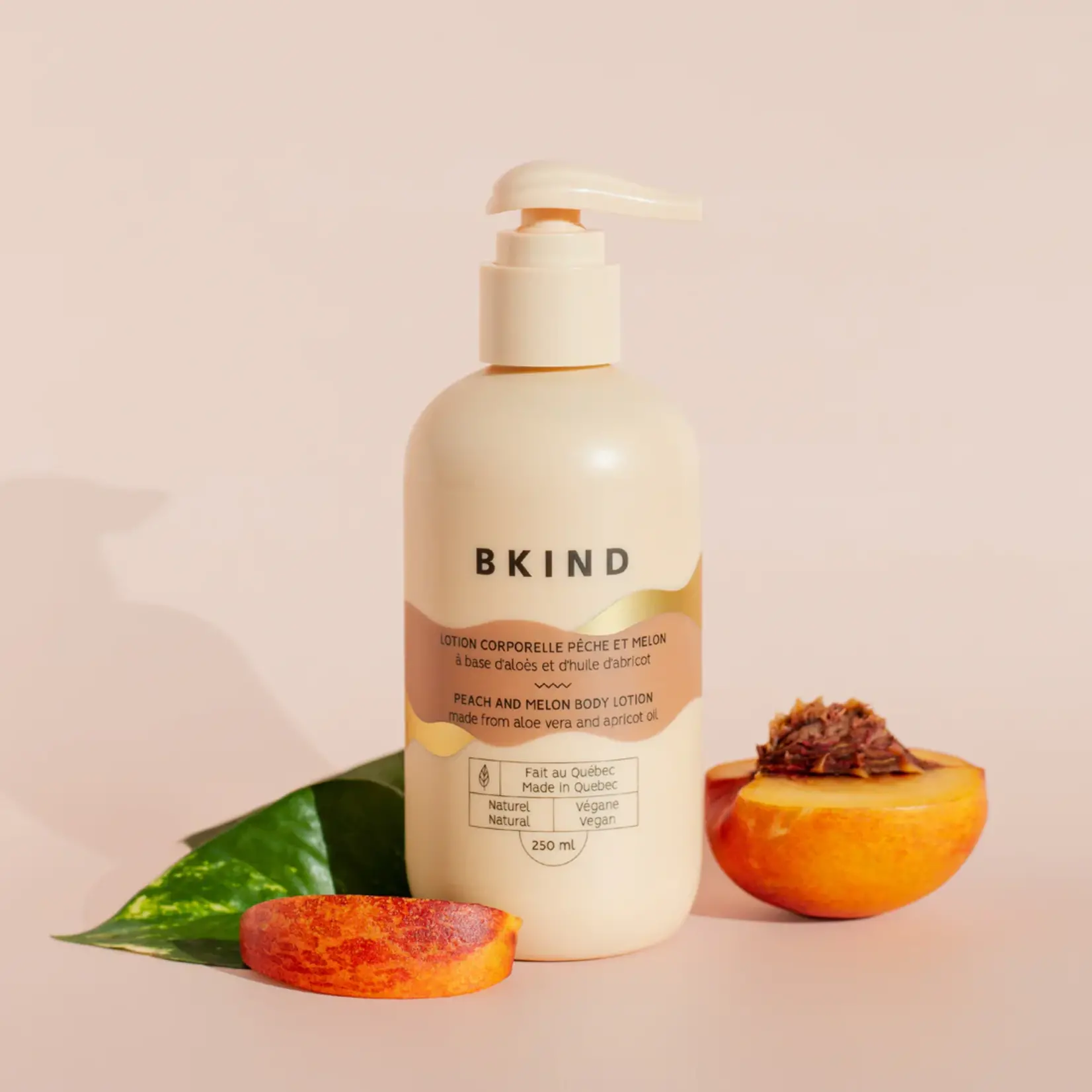 BKIND Lotion hydratante pour le corps - Peche & melon