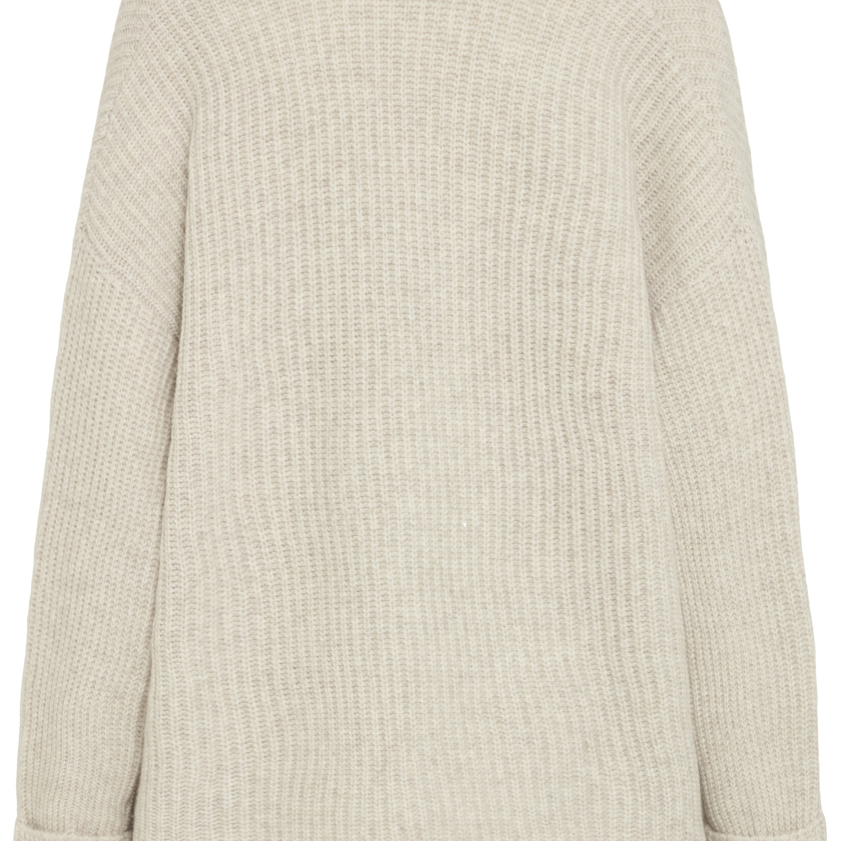 Fransa Cardigan Beverly - Oatmeal Melange